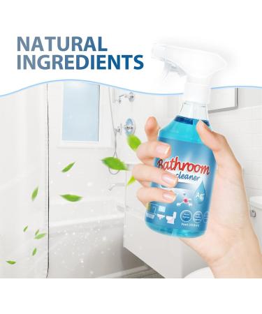 Bolac bathroom cleaner Bolac bathroom foam cleaner Foam spray cleaner multi-functional no-rinse cleaning spray 100ml suitable for glass mirrors bathtubs toilet 1pcs - Buy Online on GoSupps.com