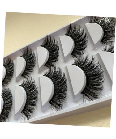 Beavorty 5 Pairs natural false lashes natural false eyelashes natural fake lashes cross eyelashes natural fake eyelashes dense eyelash natural eyelashes European and American 3d - Buy Online on GoSupps.com