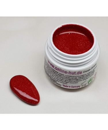 5ml UV Exclusive Color Gel Grainy Edition Red