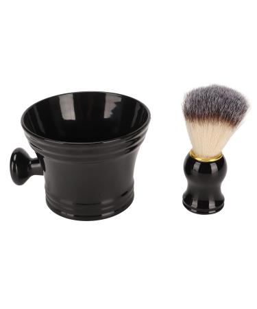 Luxury Razor Brush with Smooth Handle - Large Capacity Bowl | Perfect Gift for Men | Durable Plastic & Artificial Bristles - Buy Online on GoSupps.com