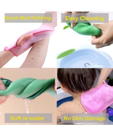 4 PCS Super Soft Exfoliating Glove Set - Gentle exfoliating gloves for kids & adults - Buy Online on GoSupps.com