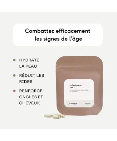 Marine Collagen Hydrated Skin and Flexible Joints 90 Capsules 1000mg Patented and Hydrolyzed 500 Daltons Collagen Formulated by Pharmacy Doctors The Iconics of June. - Buy Online on GoSupps.com