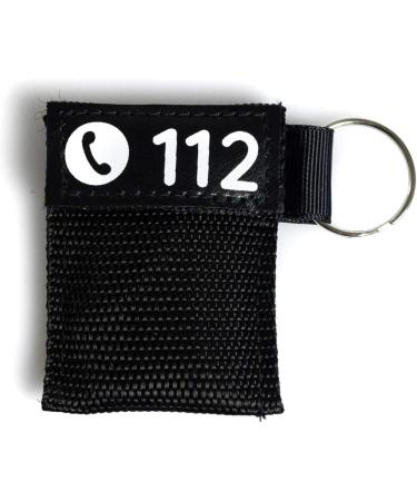 Flexeo 1x Ventilation Mask - Red & Black CPR Mouth-to-Mouth Protection | Resuscitation & First Aid Unit - Buy Online on GoSupps.com