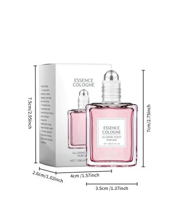 futiu Pink Rose Fragrance Oil - Long-Lasting Scent Confidence-Boosting Unique Formula Easy Roller Application(2pcs) - Buy Online on GoSupps.com
