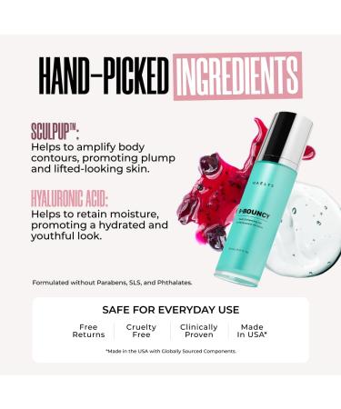 MA LYS B-BOUNCY Bust Enhancing Gel | Plump & Volumize Breasts with Hyaluronic Acid | International Shipping Available - Buy Online on GoSupps.com