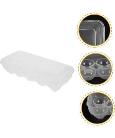 Zerodeko Egg Rack Container with Lid Eggs Pallets Fridge Countertop Egg Holder Egg Boxes Egg Carton Camping - Buy Online on GoSupps.com