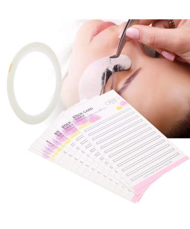 Eyelash extension Band fabric tape eyelash extension memory card with 10 tlg false eyelashes subjects paper card for eyelash extensions