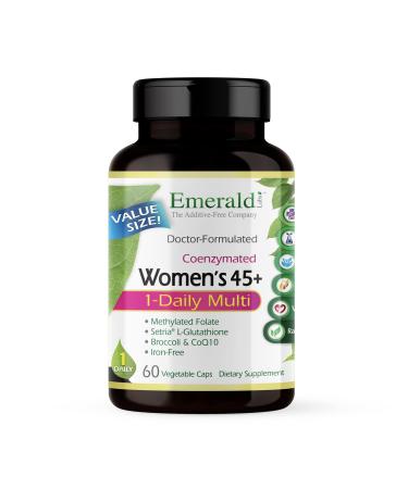 Emerald Laboratories Coenzymated Women's 45+ 1-Daily Multi 60 Vegetable Caps