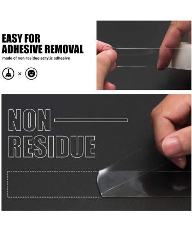 VERSAF Double Sided Adhesive Tape -1/2 10'Â Arcylic Transparent Removable No Residue Double Sided Heavy Duty Mounting Tape for Home/Office/Wall Decor(Pack of 1 Roll) - Buy Online on GoSupps.com