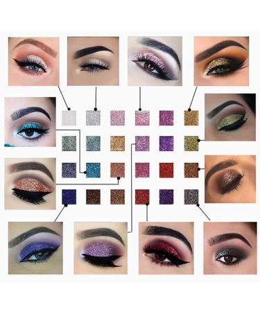 10 Colors Sparkle Shimmer Eyeshadow Palette Glitter Eyeshadow Palette Professional Makeup Glitter Eyeshadow Palette (07#) - Buy Online on GoSupps.com