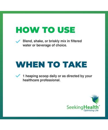 Seeking Health Magnesium Malate Powder 500mg - Sleep & Mood Support | High-Absorption Chelated Magnesium | Vegan (100 Servings) - Buy Online on GoSupps.com