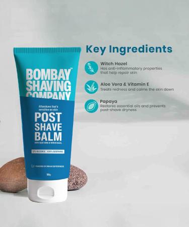 Bombay Shaving Company PostShave Balm 100 g - Buy Online on GoSupps.com