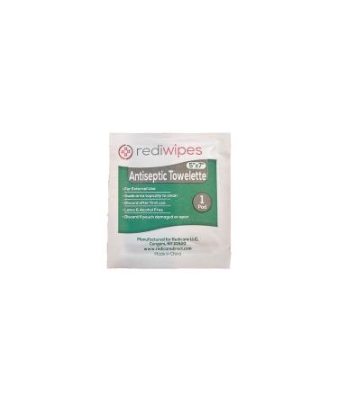 25 Large BZK Antiseptic Wipes | Individually Packaged Towelettes with Dispenser Box - Buy Online on GoSupps.com