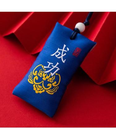 Spiritual Salt with Sachet Fragrant Bag Empty Bag Carrying Pouch Bag Hanging Blessings Pendant Good Wishes Style Chinese Peace Size - Buy Online on GoSupps.com