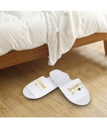 Sdfafrreg Print Slippers | Comfortable Lightweight Cotton Slippers (29 * 23 * 8cm) - Ideal for Bridesmaids and Hotels - Buy Online on GoSupps.com