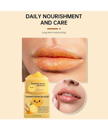 Aislor Turmeric & Lemon Lip Scrub for Nourishing Dry Lips - Natural Moisturizing Care to Soothe Dark Lip Tones Yellow One Size One Size Yellow - Buy Online on GoSupps.com