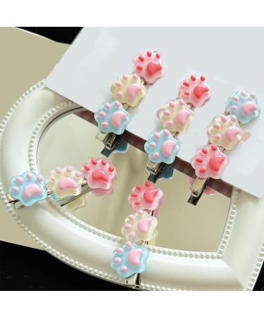 Limtula Jelly Feeling Shape Hair Clip for Hot Girls Hair Barrettes Clear Ponytail Hair Barrettes for Teens Girls Cat paw - Buy Online on GoSupps.com