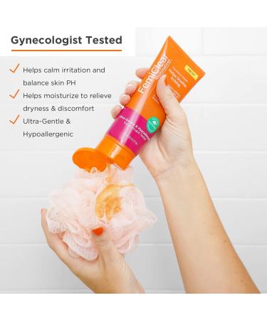 FemiClear Restoratives Soothing Feminine Wash - Relief for Itching & Irritated Skin, pH Balanced Feminine Care for Vaginal Health (6 oz) - Buy Online on GoSupps.com