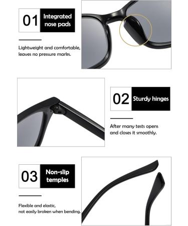 Koosufa Fashion Sunglasses & Reading Glasses for Men - UV Protection Anti-Blue Light Outdoor Reading - Available in Multiple Strengths (1.0 - 4.0) - Stylish Leopard Brown - Buy Online on GoSupps.com