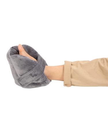 Heel Cushion Protector Pillow Adjustable Heel Protector Cushion Heel and Elbow Protectors for Left and Right Foot - Elastic Belt Design