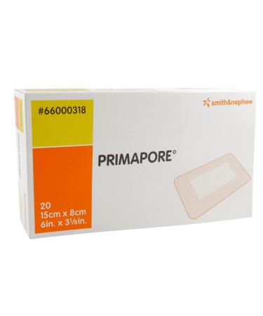 PRIMAPORE Adhesive Non-Woven Wound Dressing 6 x 3-1/8