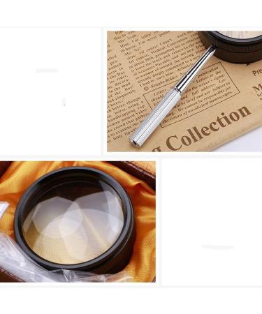 Magnifying Glasses Vision aids High Magnification Handheld Magnifying Glass 30 Times Optical Double-layer Glass Lens Student Children Portable Elderly Reading Jewelry Identification Mobile Phone Repai - Buy Online on GoSupps.com