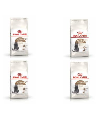 Royal Canin Ageing Sterilised 12+ Complete Dry Cat Food 4 x 400g