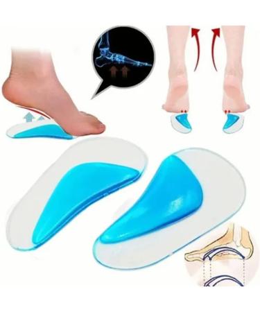 Silicone Feet Corrective Pads | Orthotic Arch Support for Flat Foot & High Heels | Comfortable Cushion Size L - Shop Now - Buy Online on GoSupps.com