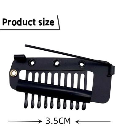 DENGWANG Chunni Clips With Safety Pins Chunni Grip Clips with Safety Pin Chunni Grip Clips Chunni Clips for Hair Extensions (8PCS-Brown) - Buy Online on GoSupps.com