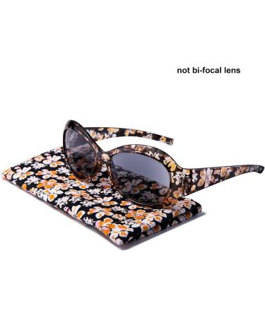 Buy EYEGUARD Outdoor Reading Sunglasses - Elegant Women's Reading Glasses with Beautiful Patterns - Demi 2.5x for Stylish Readers - Buy Online on GoSupps.com
