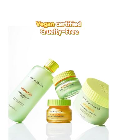 BRING GREEN Artemisia Cera Calming Moisture Gel Cream | Vegan Glass Skin Daily Skincare for Intense Moisturization for Dry Oily skin Calming Sensitive Skin Irritated Skin 2.53 Fl. Oz. - Buy Online on GoSupps.com