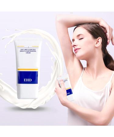 EHD Hair Removal Cream Intimate Hair Removal Cream Hair Removal Cream For Women & Men Painless Hair Remover Cream Depilatory Cream For Sensitive Skin Face Legs Private Part (2PC) - Buy Online on GoSupps.com