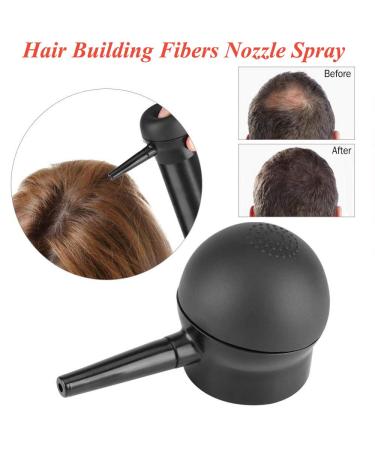 Hair Fibers Spray for Men & Women - Thickening Concealer & Applicator Pump - Toppik Hair Building Solution - Buy Online on GoSupps.com