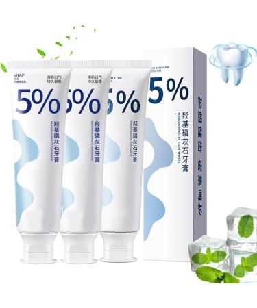 COALHO ToothpasteRepair Toothpaste Protect Gums and Repair Damaged Teeth Natural Probiotic Toothpaste Brightening & Stain Remove 3pcs