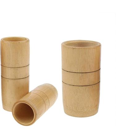 Bamboo Cupping Set - Pack of 6 | Premium Chinese Acupuncture Cupping Kits | Suction Cups for Healing & Wellness - Buy Online on GoSupps.com
