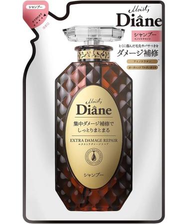 Moist Diane Extra Damage Repair Treatment Refill 330ml - Organic Argan Oil & Amino Keratin (Green Tea Set) - Buy Online on GoSupps.com