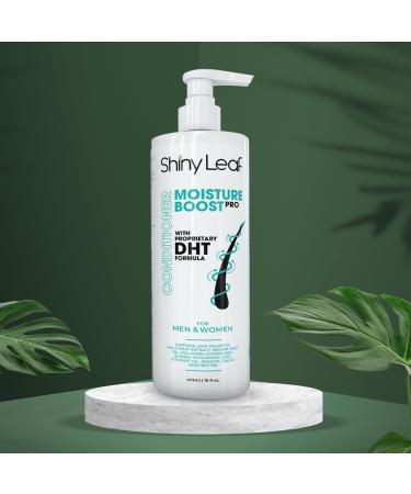 Moisture Rich DHT Conditioner 16oz - Sulfate Free Deep Conditioner for Hair Growth - Shiny Leaf - Made in USA - Ideal for Men & Women - Buy Online on GoSupps.com