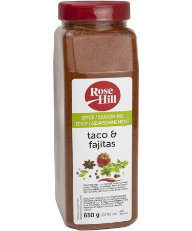 Rose Hill Taco & Fajitas Seasoning 650 Grams - Buy Online on GoSupps.com
