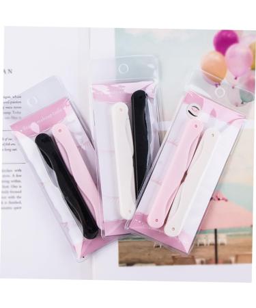 6 pi ces Lot Rasoirs Sourcils Pliables Double-face avec Peigne Lames Durables Poign e Antid rapante et Protection Pliable Kit Pr cis pour Sourcils Visage et Maquillage Femme - Buy Online on GoSupps.com