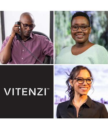 Blue Light Blocking Reading Glasses with Magnetic Sunglasses Clip - Naples Blue 2.0 Diopters for Women and Men - Buy Online on GoSupps.com