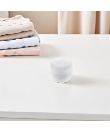 Lot de 2 Bo tes de Rangement Blanches avec Houppettes pour Poudre Corporelle B b Contenant de Voyage Compact et Portable R cipient Poudre Doux et Ergonomique Soins - Buy Online on GoSupps.com