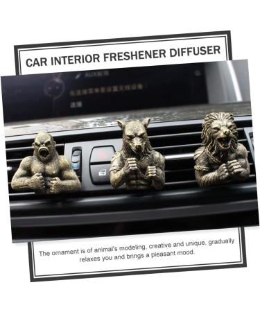 Mobestech 3 Sets Car Air Freshener Diffuser Clip | Aromatherapy Essential Oils & Air Conditioner Decor | International Shipping Available - Buy Online on GoSupps.com
