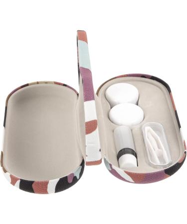 Solustrie Double Layer Hard Shell Glasses Case - Multi-Purpose Container for Glasses & Contact Lenses Perfect for Outdoor Use - Buy Online on GoSupps.com