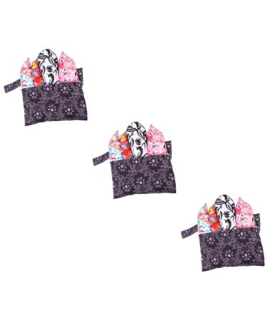 FRCOLOR 12 STK Washable Aunt Handling Menstrections Pad Livy Menstruation Pad Reusable Women Binding Washing Pads Menstrual Bonds Aus Fabric Comfortable Women