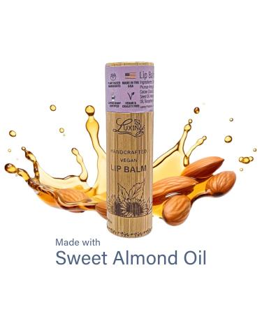 Luxiny Lip Balm in a Bamboo Tube Vegan Natural Moisturizing with Sunflower Wax and Vitamin E (Black Raspberry Vanilla) Black Raspberry Vanilla 1 Count (Pack of 1) - Buy Online on GoSupps.com