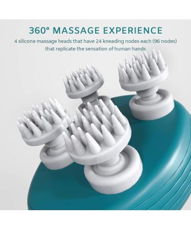 COOBST Handheld Head Massager - Electric Scalp Massager for Self-Care & Headaches in Blue - Buy Online on GoSupps.com