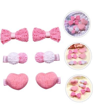 MAGICLULU 3 Pairs Miss hair accessories hair clips for small hair clips cloth clip elastic girl Metal three-dimensional bangs clip bow tie bow clips clips for hair - Buy Online on GoSupps.com