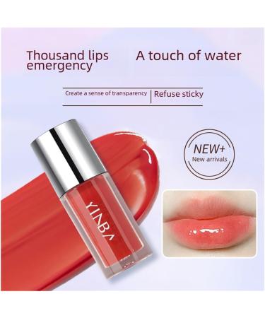Tinted Lip Balm Essence Lip Polish Lip Gloss Moisturizes Pouty Lips and Modifies Lip Lines(#01apricotpeachcolor) - Buy Online on GoSupps.com