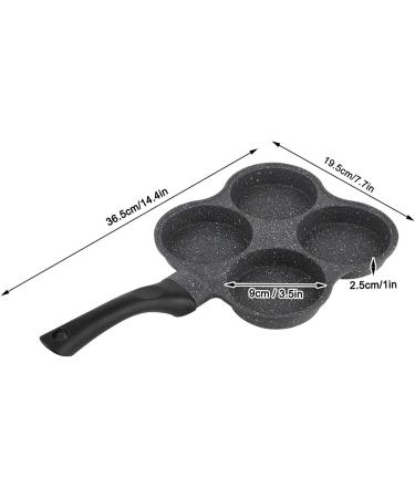 aorom 4 Hole Non Stick Aluminum Pancake Omelet Hamburger Egg Pan Skillet Breakfast Maker Kitchen Utensils/361 - Buy Online on GoSupps.com