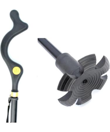 Elderly folding walking cane walking crutches for walking for The old man helps walk to climb hikes rods of bo - Buy Online on GoSupps.com